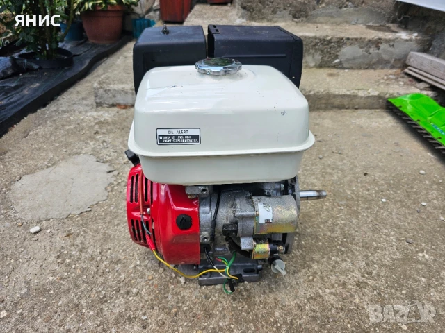 ДВИГАТЕЛ HONDA GX 270. 9.КОНЯ. ХОРИЗОНТАЛЕН ВАЛ. ПЕРФЕКТЕН. , снимка 3 - Други стоки за дома - 51117969