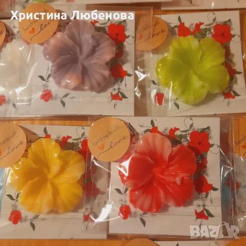 Сапунчета за 8 март, снимка 12 - Изкуствени цветя - 48733801