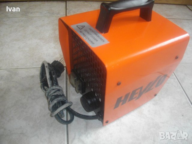 Метален Калорифер Немски 2KW-HEYLO DE 2XL-ЗА ЧАСТИ/ЗА РЕМОНТ