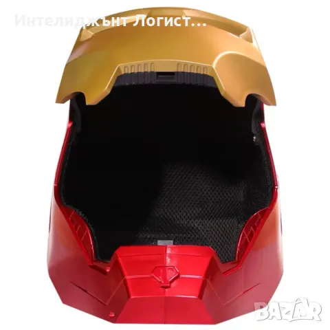 Електрическа маска,Marvel Iron Man Железния човек със светещи очи, снимка 3 - Електрически играчки - 49390628