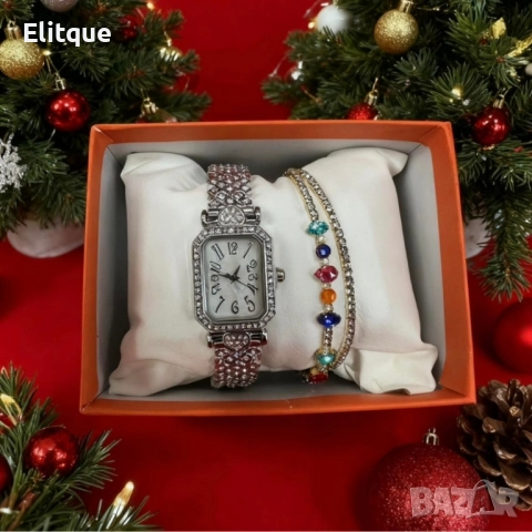 Часовник и гривни в комплект – завършена визия без усилие