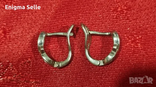 Дамски сребърни обеци S925 , снимка 2 - Обеци - 50353495
