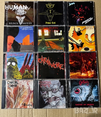 Venom - Bathory - Disharmonic Orchestra - Carnivore - Cannibal Corpse