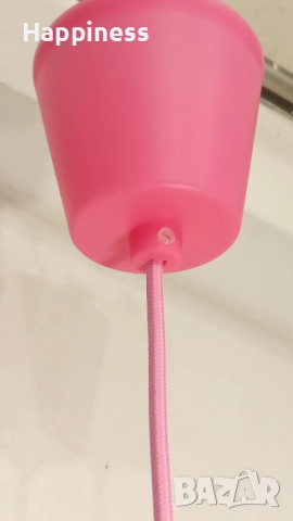 Абажур (Пендел) Нов с LED крушка E27, снимка 5 - Лампи за таван - 52268878