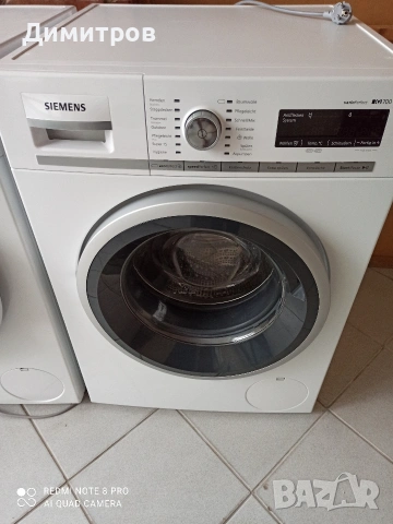 Продавам инвенторна пералня Сименс, снимка 4 - Перални - 53410225