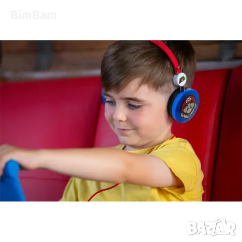 Оригинални детски слушалки Super Mario / Супер Марио, снимка 5 - Други - 48912445