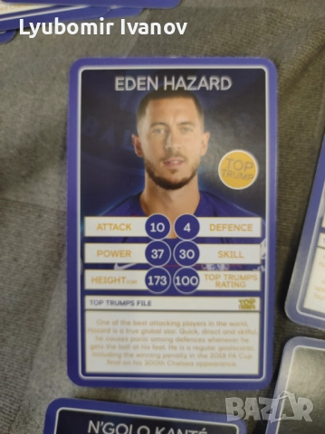 Top Trumps - Chelsea FC (2018-19), снимка 3 - Карти за игра - 52506544