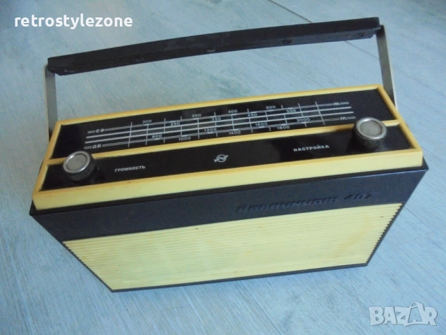 № 8427 Стар радиоапарат „АЛПИНИСТ 407“ – класика от соц епохата 