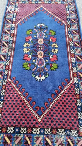 Ръчно тъкан вълнена Иранска пътека.Топ качество за ценители., снимка 4 - Пътеки - 43788355