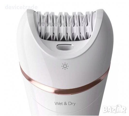 Епилатор за мокра и суха употреба Philips BRE740/10, 9 аксесоара, снимка 2 - Епилатори - 37082199