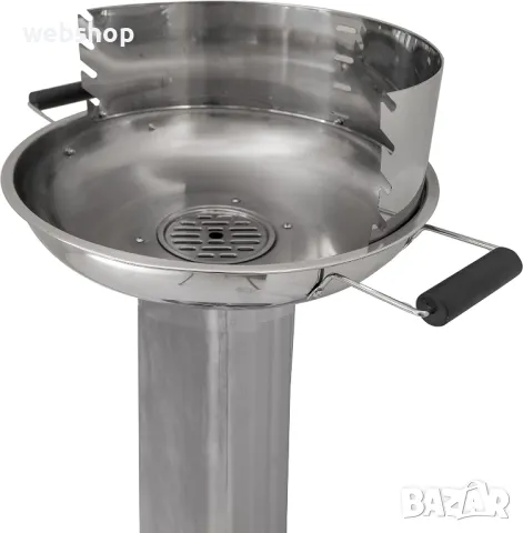 Скара на дървени въглища ACTIVA Bavaria, Немско Барбекю с хромирана решетка, снимка 5 - Барбекюта - 48916570