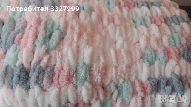 Ръчно плетено одеяло 82/85 см, снимка 9 - Спално бельо и завивки - 42326112