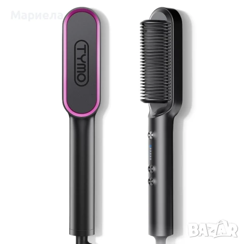 Четка за изправяне на коса Tymo / 5 температурни настройки, снимка 4 - Преси за коса - 51092378