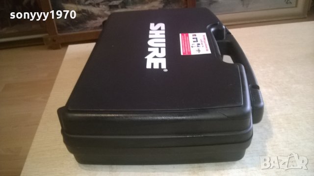shure professional-куфар за безжичен микрофон и маика, снимка 15 - Микрофони - 28163372