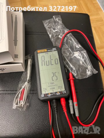 ANENG 620A Цифров интелигентен мултиметър,True RMS автоматичен измервател на електрически капацитет, снимка 10 - Друга електроника - 43171361