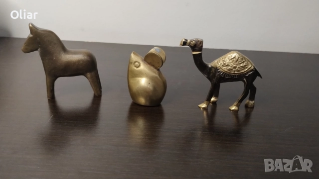 Много красиви, малки фигурки от месинг. , снимка 2 - Статуетки - 52173127