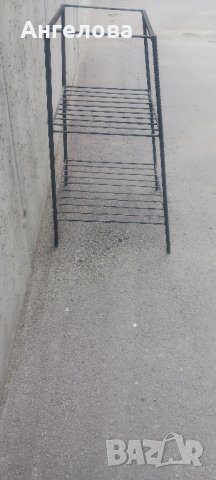 Голяма метална етажерка , снимка 4 - Етажерки - 43377590
