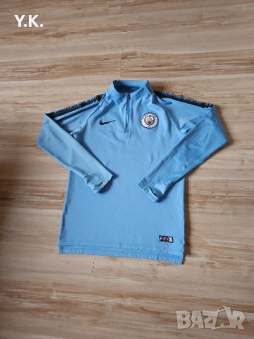Оригинално мъжко горнище Nike Dri-Fit x F.C. Manchester City, снимка 2 - Спортни дрехи, екипи - 43280354