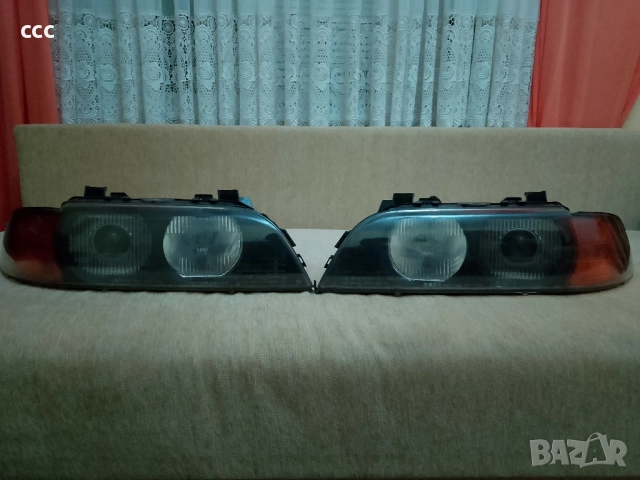 Фарове с лупа за BMW E39, снимка 2 - Части - 52462494