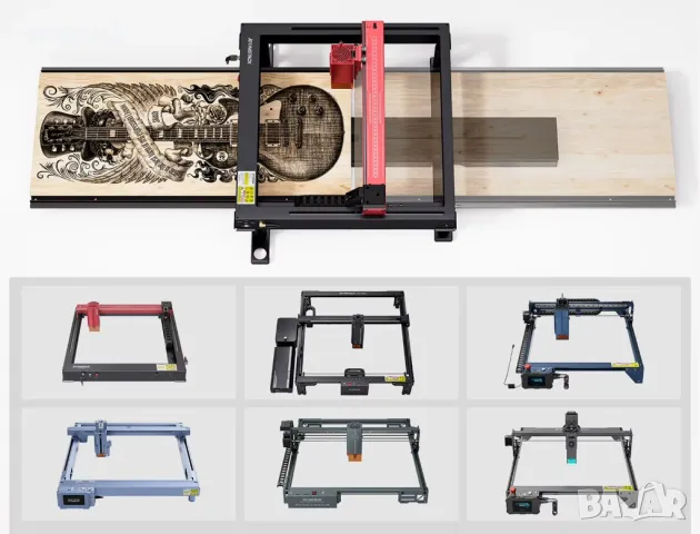 Плот маса XY 800/400mm за Fiber CNC лазер лазерно гравиране рязане, снимка 3 - Други машини и части - 38431561