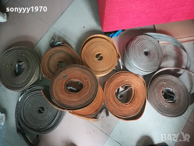 ТИР-Колани 9 метра-от тир-яки и здрави за бита или теглене, снимка 2 - Аксесоари и консумативи - 28327039