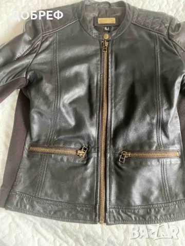 Дамско кожено яке - естествена кожа MANGO