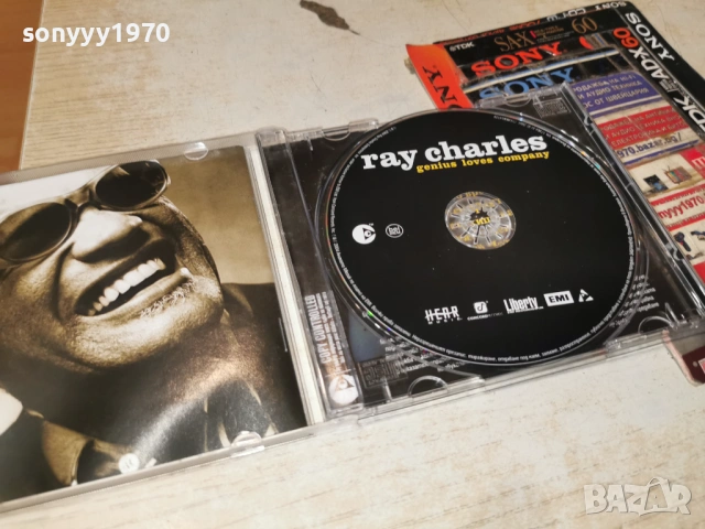 RAY CHARLES CD 1101260628, снимка 5 - CD дискове - 53059400