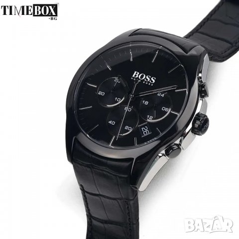 Hugo Boss 1513367 Onyx All Black Chronograph. Нов мъжки часовник