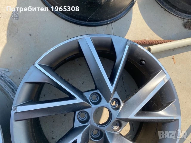 Оригинални джанти за Skoda "VEGA", снимка 4 - Гуми и джанти - 51250517