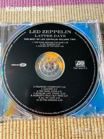 LED ZEPPELIN, снимка 3 - CD дискове - 37920109