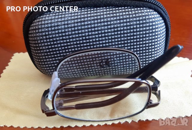 Сгъваеми диоптрични очила, с метални рамки и калъф ПРОМОЦИЯ!, снимка 7 - Слънчеви и диоптрични очила - 32490040