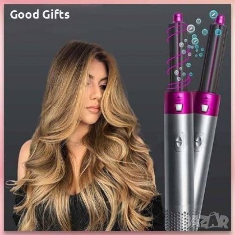 Уред за стилизиране на коса 5в1 Hair Dryer, снимка 6 - Други - 38095578