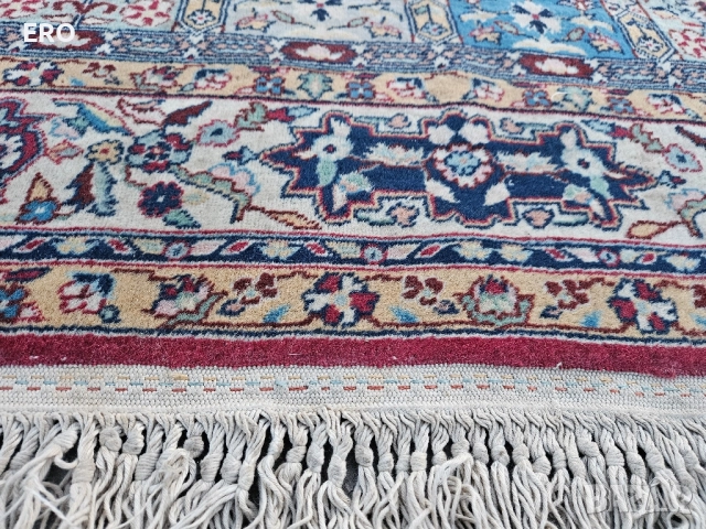 Персийски килим Tebriz, снимка 5 - Килими - 51466323