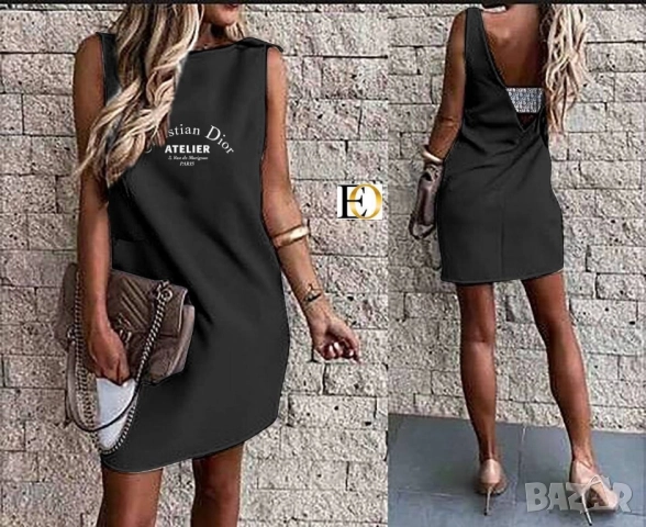 рокля louis vuitton burberry christian I , снимка 5 - Рокли - 51459403