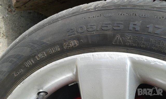 Гуми 17 цола 205х55х17 Четири броя Континентал, снимка 9 - Гуми и джанти - 26486387