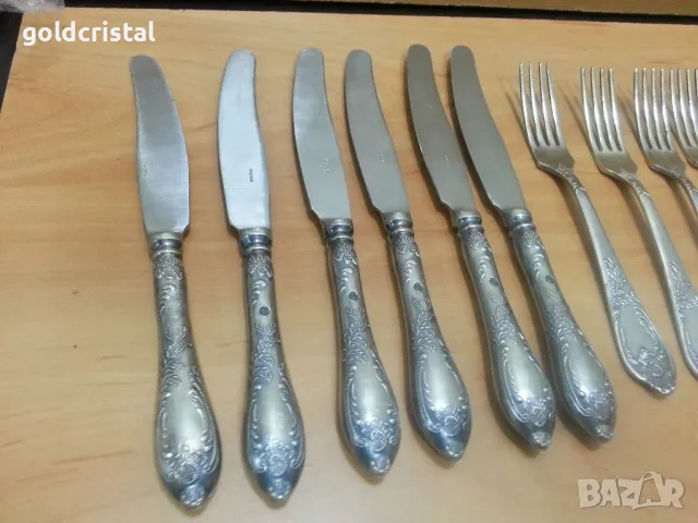 стари руски прибори за хранене вилици и ножове мнц, снимка 5 - Антикварни и старинни предмети - 49819007