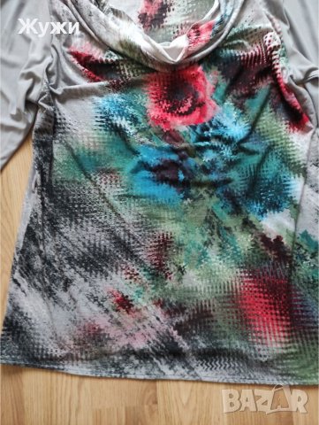 Страхотна дамска блуза Л размер, снимка 7 - Блузи с дълъг ръкав и пуловери - 36854744