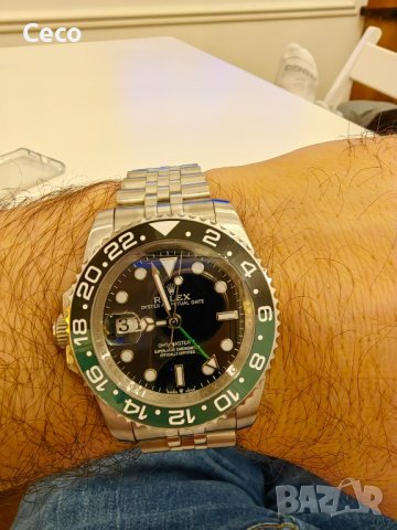 Rolex GMT Master 2 Автоматичен часовник, Сапфир кристал стъкло, снимка 12 - Мъжки - 43606038
