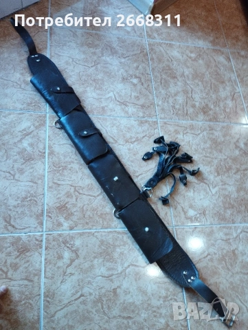 Патрондаш от естествена кожа., снимка 2 - Оборудване и аксесоари за оръжия - 53076457
