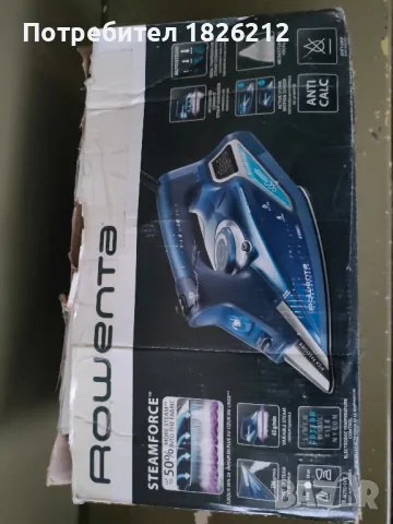 Ютия Rowenta steam force, снимка 10 - Ютии - 49622684