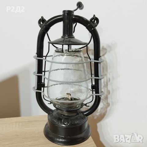 стар германски газов фенер FEUERHAND 423, снимка 4 - Антикварни и старинни предмети - 53575101