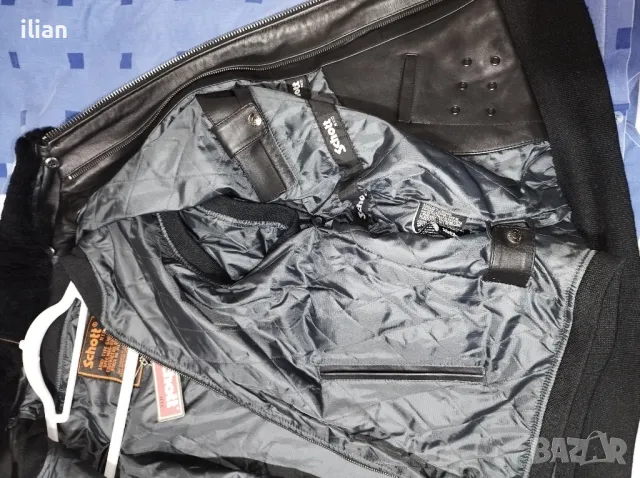 Schott Яке кожено естествена кожа , снимка 2 - Якета - 48603366