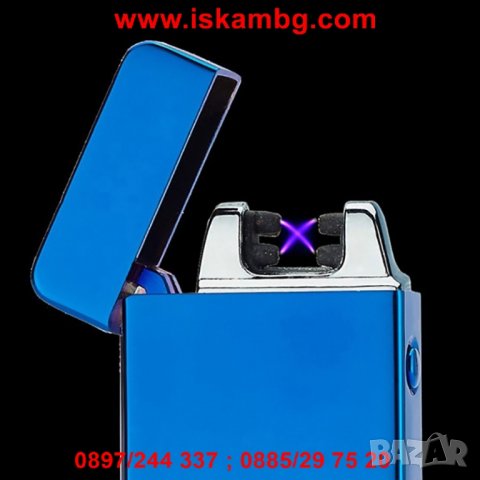 Слим USB плазмена запалка - модел 607, снимка 5 - Друга електроника - 26835392