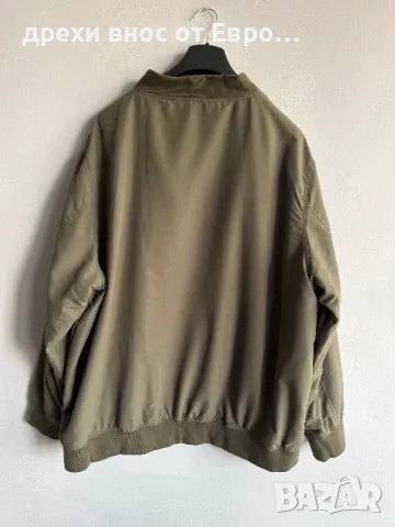 JACAMO 4XL bomber пролетно мъжко зелено яке, снимка 2 - Якета - 50257609