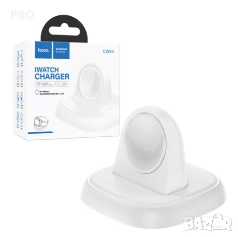 Безжично зарядно Hoco CW44 за iWatch White, снимка 2 - Apple iPhone - 49633497