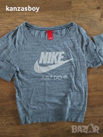 Nike Gym Vintage - дамска блуза размер S, снимка 2 - Блузи с дълъг ръкав и пуловери - 40340276