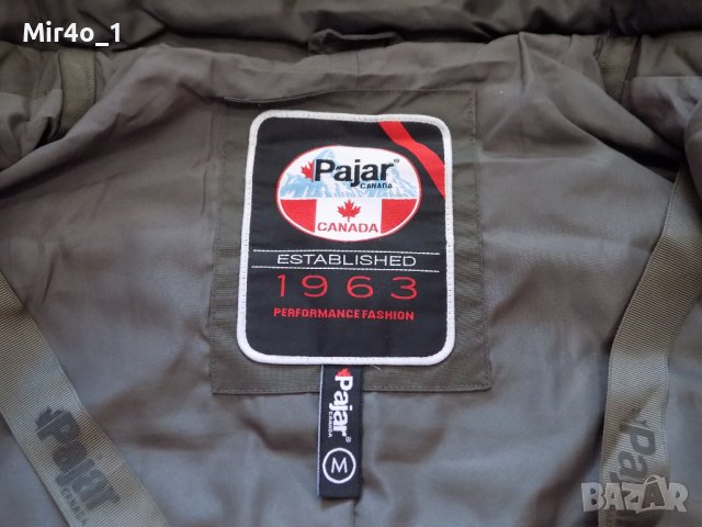 пухено яке pajar canada пухенка парка горнище зимно дамско оригинал М, снимка 11 - Якета - 43927016