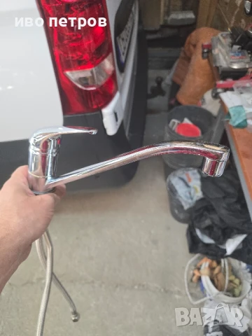 Батерия за мивка стояща Fayans, снимка 3 - Аксесоари за кухня - 51083388