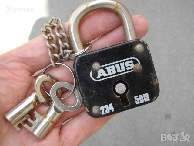 СТАР КАТИНАР ABUS GERMANY, снимка 3 - Антикварни и старинни предмети - 51550867