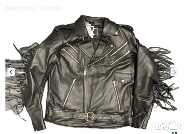 Кожено мото яке Motomall Rock ресни 2024 г., снимка 4 - Аксесоари и консумативи - 49246559